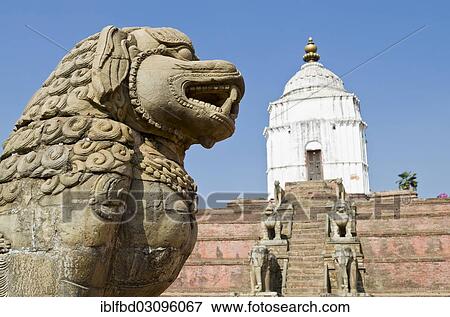 Stock Photo - "Silu Mahadev at Durbar Square, Kathmandu Valley, Bhaktapur, Kathmandu District, Bagmati Zone, Nepal, Asia". Fotosearch