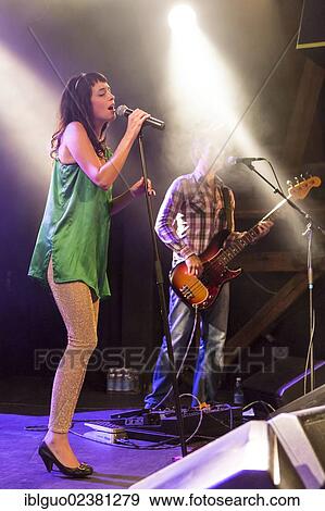 "Singer Lyn M from the Swiss band Aloan performing live in the Schueuer concert hall, Lucerne, Switzerland, Europe" View Large Photo Image Stock Photo - "Singer Lyn M from the Swiss band Aloan performing live in the Schueuer concert hall, Lucerne, Switzerland, Europe". Fotosearch