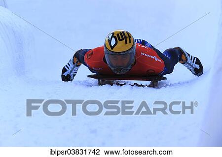 "Skeleton driver during the Skeleton World Cup in Igls, Innsbruck, Inn Valley, Tyrol, Austria, Europe" View Large Photo Image Stock Image - "Skeleton driver during the Skeleton World Cup in Igls, Innsbruck, Inn Valley, Tyrol, Austria, Europe". Fotosearch