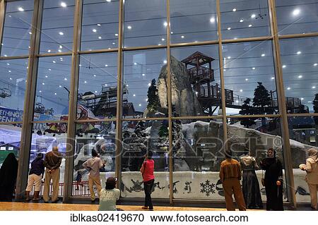 Ski Dubai, indoor ski slope in the shopping centre, Mall of the Emirates, Dubai, United Arab Emirates, Middle East, Asia View Large Photo Image Stock Image - Ski Dubai, indoor ski slope in the shopping centre, Mall of the Emirates, Dubai, United Arab Emirates, Middle East, Asia. Fotosearch