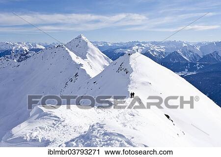 "Ski tourers ascending to the Ellesspitze in the Val di Fleres, on the summit ridge, Wipptal, South Tyrol, Italy, Europe" View Large Photo Image Stock Image - "Ski tourers ascending to the Ellesspitze in the Val di Fleres, on the summit ridge, Wipptal, South Tyrol, Italy, Europe". Fotosearch