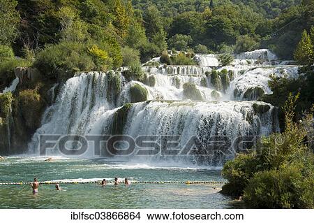 "Skradinski buk waterfall, Krka National Park, Sibenik-Knin County, Dalmatia, Croatia, Europe" View Large Photo Image Picture - "Skradinski buk waterfall, Krka National Park, Sibenik-Knin County, Dalmatia, Croatia, Europe". Fotosearch