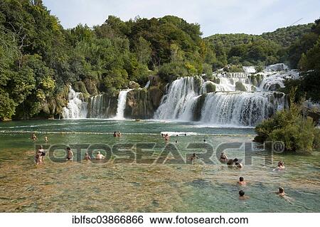 "Skradinski buk waterfall, Krka National Park, Sibenik-Knin County, Dalmatia, Croatia, Europe" View Large Photo Image Stock Photograph - "Skradinski buk waterfall, Krka National Park, Sibenik-Knin County, Dalmatia, Croatia, Europe". Fotosearch