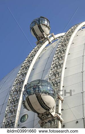 "Sky View view cabins on the dome of the event arena Ericsson Globe, the largest spherical building, Johanneshov, Stockholm, Stockholm County, Sweden, Europe" View Large Photo Image Stock Image - "Sky View view cabins on the dome of the event arena Ericsson Globe, the largest spherical building, Johanneshov, Stockholm, Stockholm County, Sweden, Europe". Fotosearch