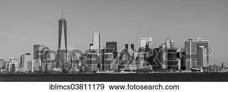 "Skyline at the southern tip of Manhattan, New York City, New York, USA" View Large Photo Image Stock Photo - "Skyline at the southern tip of Manhattan, New York City, New York, USA". Fotosearch