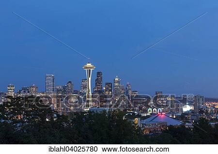 "Skyline of Downtown Seattle with the Space Needle, Seattle, Washington, United States, North America" View Large Photo Image Stock Image - "Skyline of Downtown Seattle with the Space Needle, Seattle, Washington, United States, North America". Fotosearch