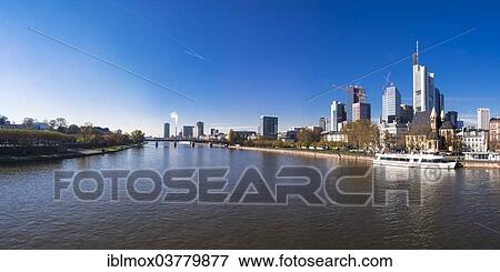 "Skyline of Frankfurt am Main, Hesse, Germany, Europe" View Large Photo Image Stock Photo - "Skyline of Frankfurt am Main, Hesse, Germany, Europe". Fotosearch
