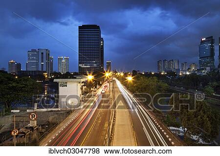 "Skyline of Jakarta, from Waduk Setia Budi Barat, Jakarta, Java, Indonesia, Asia" View Large Photo Image Stock Photo - "Skyline of Jakarta, from Waduk Setia Budi Barat, Jakarta, Java, Indonesia, Asia". Fotosearch