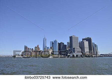 "Skyline of Lower Manhattan, Manhattan, New York City, New York, United States, North America" View Large Photo Image Stock Image - "Skyline of Lower Manhattan, Manhattan, New York City, New York, United States, North America". Fotosearch