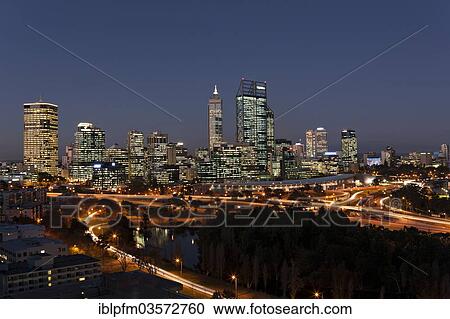 "Skyline of Perth at dusk, Perth, Western Australia, Australia, Oceania" View Large Photo Image Stock Image - "Skyline of Perth at dusk, Perth, Western Australia, Australia, Oceania". Fotosearch