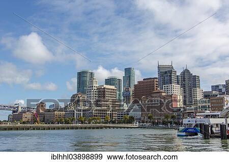 Stock Photo - "Skyline of San Francisco, Embarcadero, San Francisco, California, United States, North America". Fotosearch