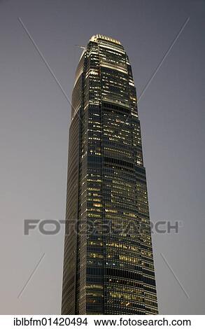 "Skyscraper, bank, dusk, Central, Hong Kong Island, Hong Kong, China, Asia" View Large Photo Image Picture - "Skyscraper, bank, dusk, Central, Hong Kong Island, Hong Kong, China, Asia". Fotosearch