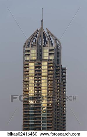 Skyscraper in Dubai Marina district, Dubai, United Arab Emirates, Middle East, Asia View Large Photo Image Stock Image - Skyscraper in Dubai Marina district, Dubai, United Arab Emirates, Middle East, Asia. Fotosearch