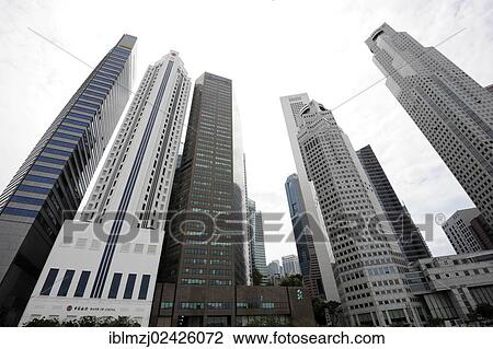 "Skyscraper, skyline from the Financial District, Central Area, Central Business District, Central Business District, Singapore, Asia" View Large Photo Image Stock Image - "Skyscraper, skyline from the Financial District, Central Area, Central Business District, Central Business District, Singapore, Asia". Fotosearch