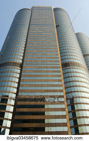 Stock Photography - "Skyscraper, Two Exchange Square, Hong Kong, Hong Kong, China, People's Republic of China, Asia". Fotosearch
