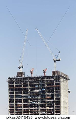 Skyscraper under construction, stopped construction project, Jumeirah Lake Towers, Dubai, United Arab Emirates, Middle East, Asia View Large Photo Image Stock Photography - Skyscraper under construction, stopped construction project, Jumeirah Lake Towers, Dubai, United Arab Emirates, Middle East, Asia. Fotosearch