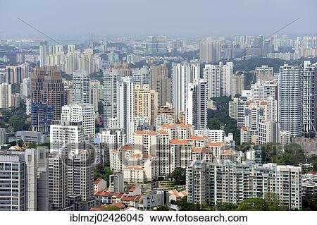 "Skyscrapers and skyline, seen from the Central Area, Central Business District, Singapore, Asia" View Large Photo Image Stock Photography - "Skyscrapers and skyline, seen from the Central Area, Central Business District, Singapore, Asia". Fotosearch