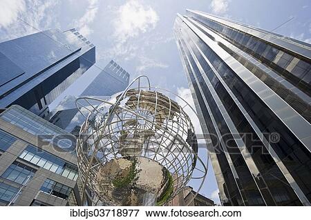 "Skyscrapers at Columbus Circle, Manhattan, New York City, New York, United States, North America" View Large Photo Image Stock Photo - "Skyscrapers at Columbus Circle, Manhattan, New York City, New York, United States, North America". Fotosearch