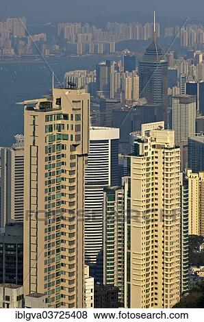 "Skyscrapers, Central District, Hong Kong, Hong Kong Island, Hong kong, China, People's Republic of China, Asia" View Large Photo Image Stock Photo - "Skyscrapers, Central District, Hong Kong, Hong Kong Island, Hong kong, China, People's Republic of China, Asia". Fotosearch