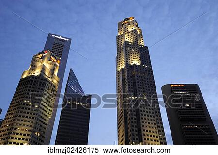 "Skyscrapers, Financial District, Central Area, Central Business District, Singapore, Asia" View Large Photo Image Stock Photography - "Skyscrapers, Financial District, Central Area, Central Business District, Singapore, Asia". Fotosearch