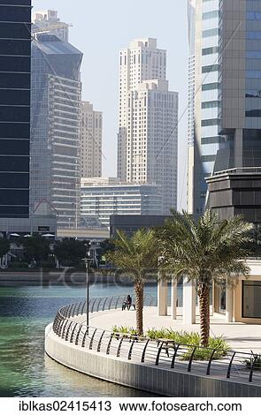 Skyscrapers on an artificial lake, large scale construction project, Jumeirah Lake Towers, Dubai, United Arab Emirates, Middle East, Asia View Large Photo Image Stock Image - Skyscrapers on an artificial lake, large scale construction project, Jumeirah Lake Towers, Dubai, United Arab Emirates, Middle East, Asia. Fotosearch