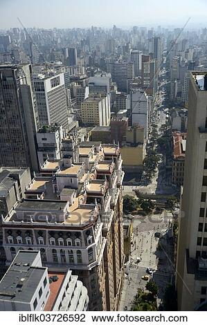 "Skyscrapers, sea of houses, view of the Avenida Sao Joao, Sao Paulo, Sao Paulo, Brazil, South America" View Large Photo Image Stock Image - "Skyscrapers, sea of houses, view of the Avenida Sao Joao, Sao Paulo, Sao Paulo, Brazil, South America". Fotosearch