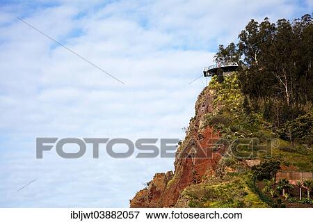 "Skywalk, glass observation deck at 580 meters above sea level, on the cliffs, Cabo Girao, South Coast, Madeira, Portugal, Europe" View Large Photo Image Stock Photo - "Skywalk, glass observation deck at 580 meters above sea level, on the cliffs, Cabo Girao, South Coast, Madeira, Portugal, Europe". Fotosearch