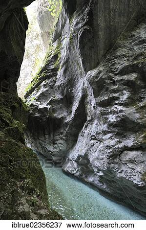 Stock Photo - "Slap Kozjak, Kobarid, Slovenia, Europe". Fotosearch