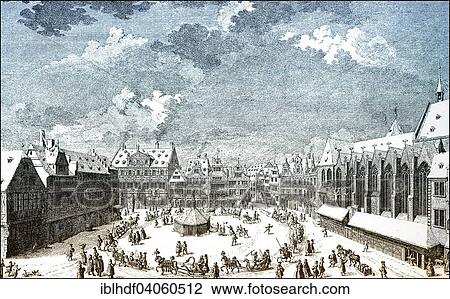 "Sleigh ride on the marketplace, historic cityscape, 18th century, Gottingen, Lower Saxony, Germany, Europe" View Large Photo Image Stock Image - "Sleigh ride on the marketplace, historic cityscape, 18th century, Gottingen, Lower Saxony, Germany, Europe". Fotosearch