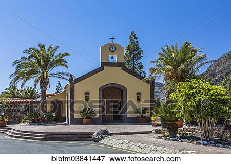 "Small chapel outside the Las Tirajanas Hotel, San Bartolome de Tirajana, Gran Canaria, Canary Islands, Spain, Europe" View Large Photo Image Stock Photo - "Small chapel outside the Las Tirajanas Hotel, San Bartolome de Tirajana, Gran Canaria, Canary Islands, Spain, Europe". Fotosearch