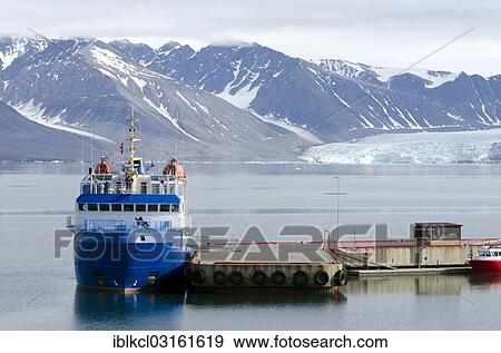 "Small expedition cruise ship, MS Quest, Kongsfjorden, Ny-Alesund, Spitsbergen Island, Svalbard Archipelago, Svalbard and Jan Mayen, Norway, Europe" View Large Photo Image Stock Photo - "Small expedition cruise ship, MS Quest, Kongsfjorden, Ny-Alesund, Spitsbergen Island, Svalbard Archipelago, Svalbard and Jan Mayen, Norway, Europe". Fotosearch
