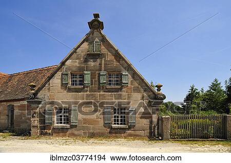 "Small farmhouse, built 1670, Franconian Open Air Museum, Bad Windsheim, Middle Franconia, Bavaria, Germany, Europe" View Large Photo Image Picture - "Small farmhouse, built 1670, Franconian Open Air Museum, Bad Windsheim, Middle Franconia, Bavaria, Germany, Europe". Fotosearch