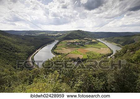 "Small loop of the Saar river near Taben-Rodt, Rhineland-Palatinate, Germany, Europe, PublicGround, Europe" View Large Photo Image Stock Photo - "Small loop of the Saar river near Taben-Rodt, Rhineland-Palatinate, Germany, Europe, PublicGround, Europe". Fotosearch