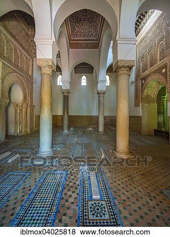 "Small magnificent mausoleum of the Saadian Tombs, Medina, Marrakech, Marrakech-Tensift-El Haouz, Morocco, Africa" View Large Photo Image Stock Photo - "Small magnificent mausoleum of the Saadian Tombs, Medina, Marrakech, Marrakech-Tensift-El Haouz, Morocco, Africa". Fotosearch