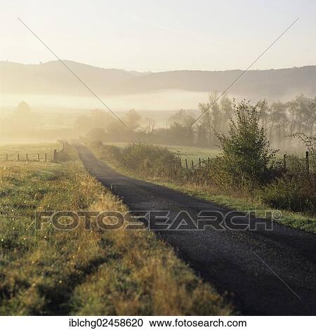 "Small road, fog, towards Sauxillanges, Parc Naturel Regional Livradois Forez, Regional Nature Park of Livradois Forez, Puy de Dome, Auvergne, France, Europe" View Large Photo Image Stock Image - "Small road, fog, towards Sauxillanges, Parc Naturel Regional Livradois Forez, Regional Nature Park of Livradois Forez, Puy de Dome, Auvergne, France, Europe". Fotosearch