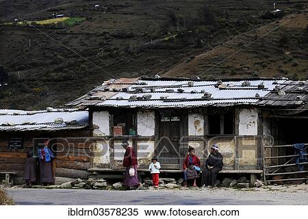 "Small shop on the roadside with people out the front, Pela La Pass, Wangdue Phodrang District, Bhutan, Asia" View Large Photo Image Stock Photography - "Small shop on the roadside with people out the front, Pela La Pass, Wangdue Phodrang District, Bhutan, Asia". Fotosearch