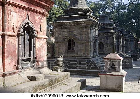 "Small shrines in the hills above Pashupatinath Temple, Kathmandu, Kathmandu District, Bagmati Zone, Nepal, Asia" View Large Photo Image Stock Photo - "Small shrines in the hills above Pashupatinath Temple, Kathmandu, Kathmandu District, Bagmati Zone, Nepal, Asia". Fotosearch