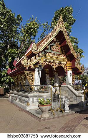 "Small temple at the City Pillar Shrine, Sao Lak Mueang, Thung Sri Muang Park, Udon Thani, Isan or Isaan, Thailand, Asia" View Large Photo Image Stock Photo - "Small temple at the City Pillar Shrine, Sao Lak Mueang, Thung Sri Muang Park, Udon Thani, Isan or Isaan, Thailand, Asia". Fotosearch