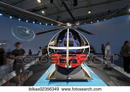 Stock Photo - "Smartheli, innovative micro-helicopter, concept study from iii solutions, Ideenpark 2012, technology and education summit conference, Essen, Ruhr area, North Rhine-Westphalia, Germany, Europe". Fotosearch