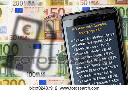 "Smartphone with current fuel prices, consumer portal for fuel prices" View Large Photo Image Stock Image - "Smartphone with current fuel prices, consumer portal for fuel prices". Fotosearch