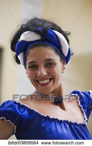 "Smiling street performer, Havana, Cuba, North America" View Large Photo Image Picture - "Smiling street performer, Havana, Cuba, North America". Fotosearch