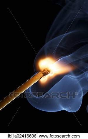 Stock Photograph - Smoke and light. Fotosearch