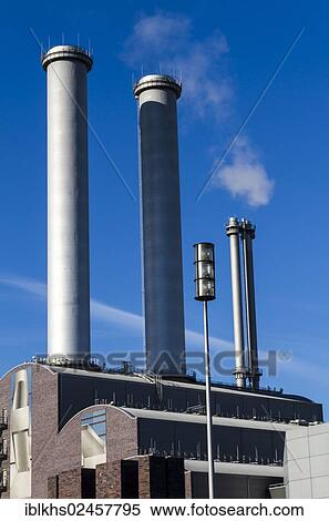 "Smokestacks of Vattenfall Power Plant, Michaelkirchstrasse, Berlin Mitte, Berlin, Germany, Europe" View Large Photo Image Stock Photography - "Smokestacks of Vattenfall Power Plant, Michaelkirchstrasse, Berlin Mitte, Berlin, Germany, Europe". Fotosearch