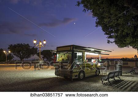 "Snack van at the Pincio, Rome, Lazio, Italy, Europe" View Large Photo Image Stock Photo - "Snack van at the Pincio, Rome, Lazio, Italy, Europe". Fotosearch