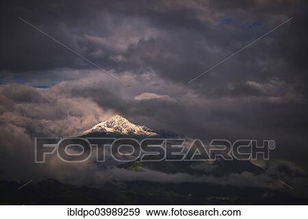 "Snow-capped Mt Rosskogel with looming clouds, near Innsbruck, Tyrol, Austria, Europe" View Large Photo Image Stock Photo - "Snow-capped Mt Rosskogel with looming clouds, near Innsbruck, Tyrol, Austria, Europe". Fotosearch
