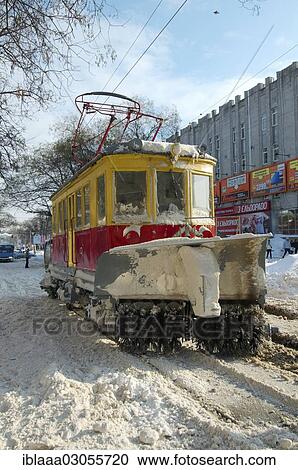 "Snow-removing tram, Odessa, Odessa Oblast, Ukraine, Europe" View Large Photo Image Stock Image - "Snow-removing tram, Odessa, Odessa Oblast, Ukraine, Europe". Fotosearch