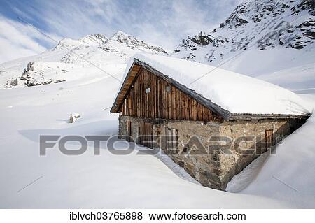 "Snowcovered mountain hut, Malfontal, Pettneu am Arlberg, Tyrol, Austria, Europe" View Large Photo Image Stock Photo - "Snowcovered mountain hut, Malfontal, Pettneu am Arlberg, Tyrol, Austria, Europe". Fotosearch