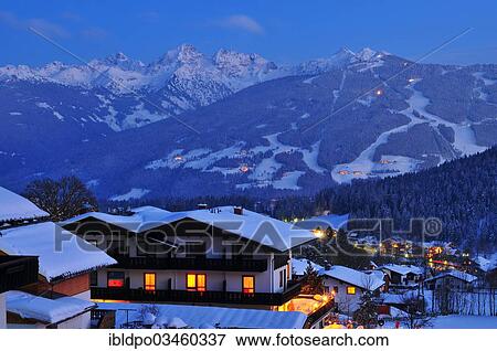 "Snowy village of Ramsau am Dachstein in winter, Ramsau am Dachstein, Styria, Austria, Europe" View Large Photo Image Stock Photo - "Snowy village of Ramsau am Dachstein in winter, Ramsau am Dachstein, Styria, Austria, Europe". Fotosearch