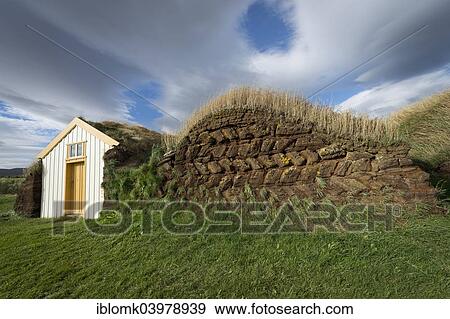 "Sod houses, turf buildings, Glaumbaer or Glaumbaer Museum, Northwestern Region, Iceland, Europe" View Large Photo Image Stock Photo - "Sod houses, turf buildings, Glaumbaer or Glaumbaer Museum, Northwestern Region, Iceland, Europe". Fotosearch