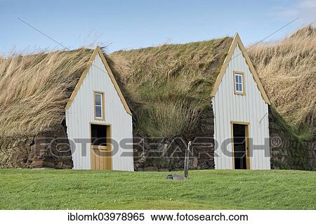 "Sod houses, turf buildings, Glaumbaer or Glaumbaer Museum, Northwestern Region, Iceland, Europe" View Large Photo Image Stock Photography - "Sod houses, turf buildings, Glaumbaer or Glaumbaer Museum, Northwestern Region, Iceland, Europe". Fotosearch